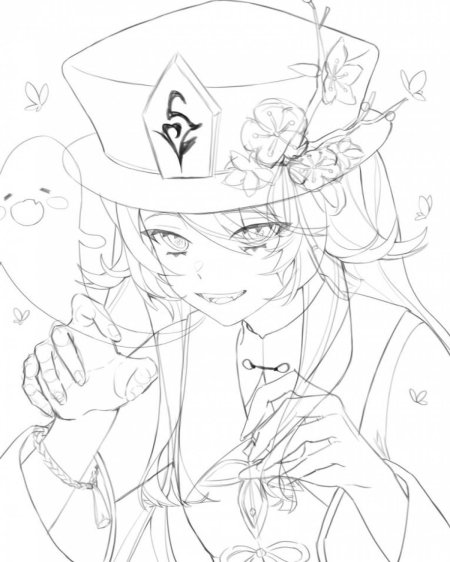 Хутао геншин