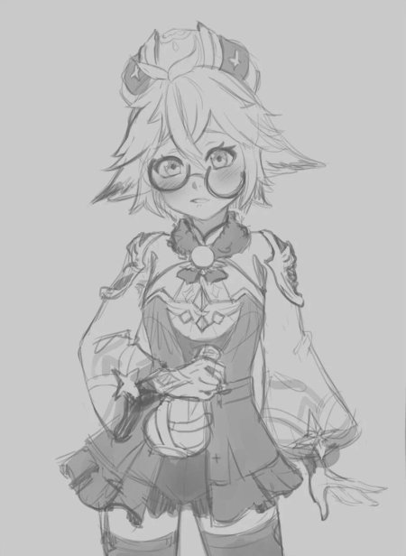 Геншин импакт рисунки