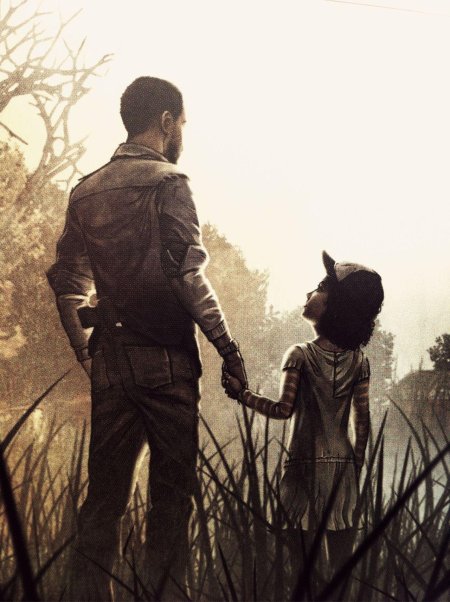 Ходячие мертвецы ли и клементина