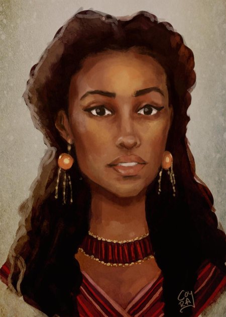 Африканская девушка