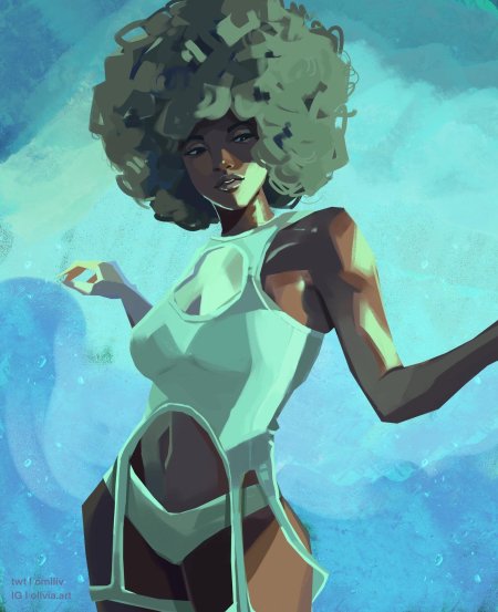 Африканская девушка