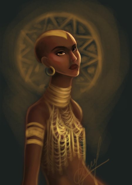 Африканская женщина