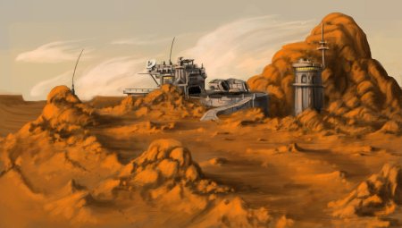 Колония на марсе