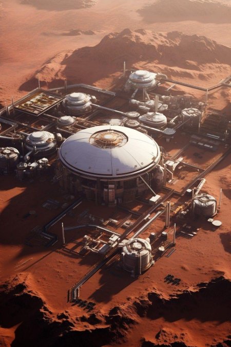 Mars colony
