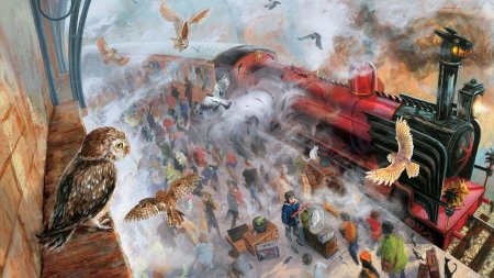 Гарри поттер иллюстрации джим кей