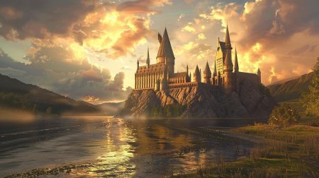 Гарри поттер замок хогвартс