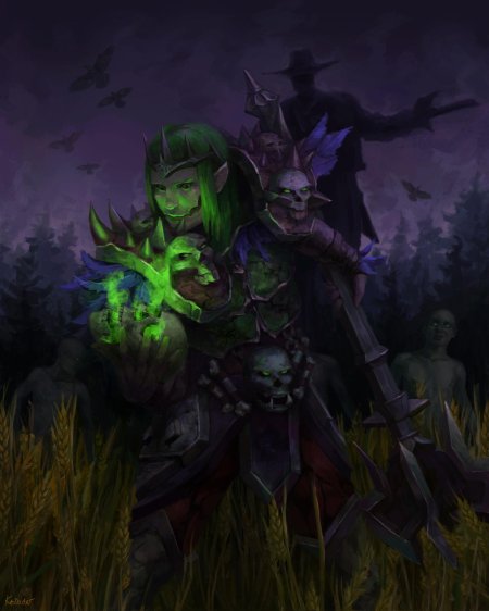 Нежить чернокнижник wow