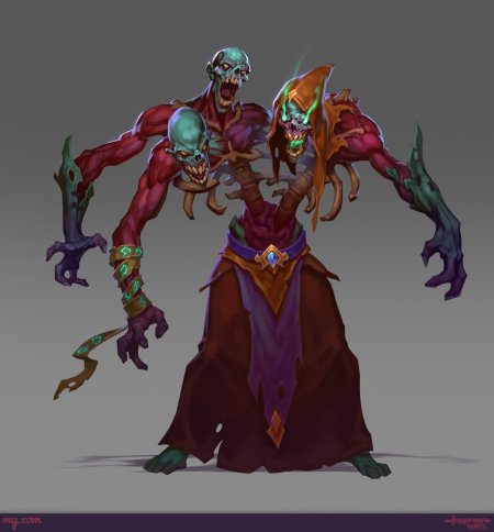 Кадавр нежить фэнтези арт