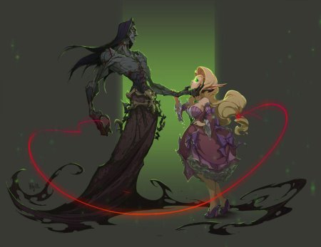 Варкрафт нежить арт