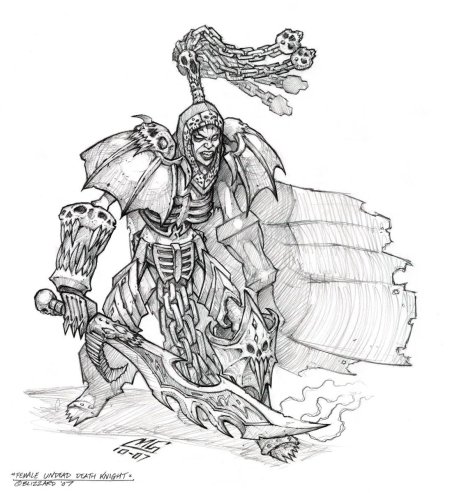 Рыцарь смерти варкрафт