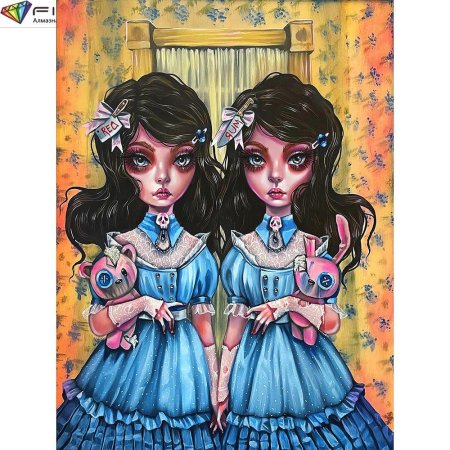 Близняшки грейди арт