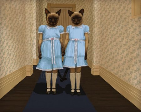 Сияние стэнли кубрик близняшки