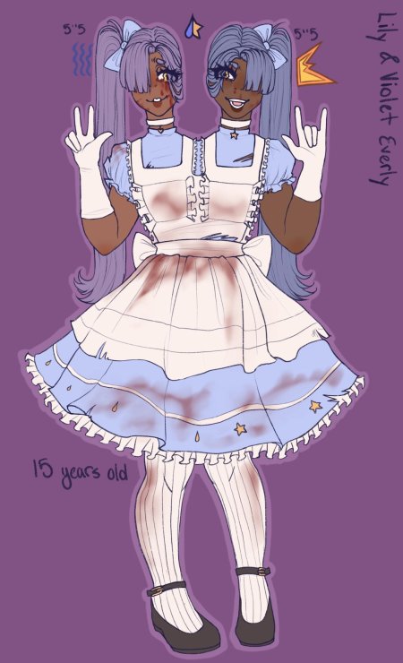 Сиамские близнецы арт