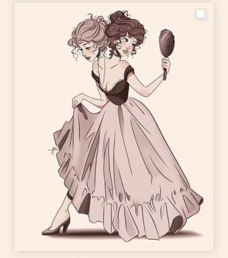 Близняшки арт