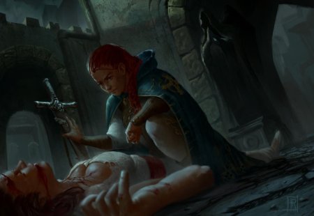 Фэнтези арт искалеченных