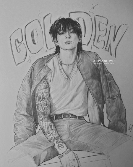 Рисунок чонгука