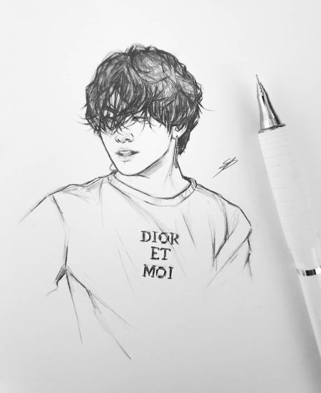 Чон чонгук скетч