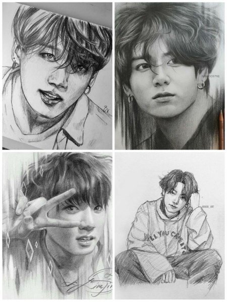 Bts чонгук портрет