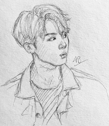 Портрет бтс