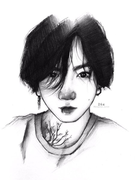 Чон чонгук зарисовка