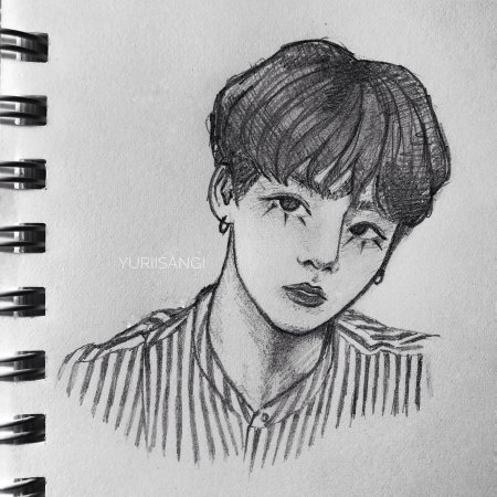 Бтс карандашом джей хоуп