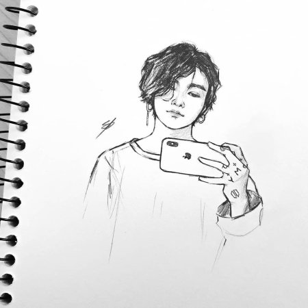 Бтс скетчи чонгук