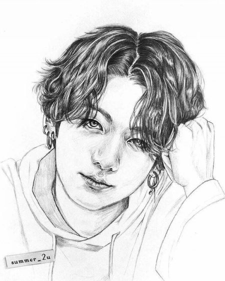 Bts чонгук портрет
