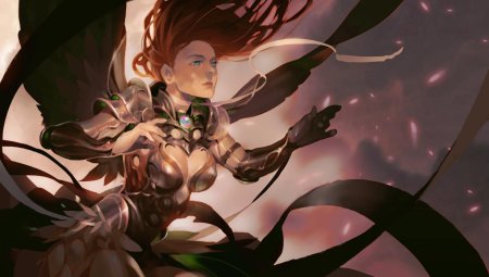 Арт девушки фэнтези красивые войн