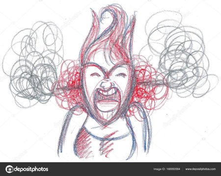 Злость рисунок