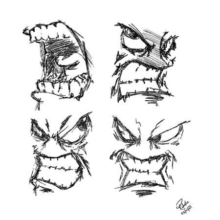 Злость рисунок