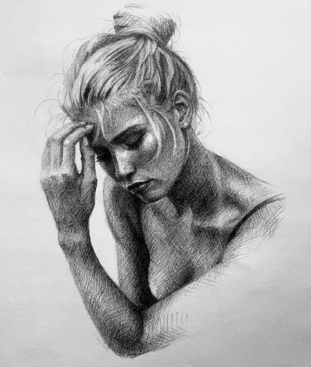 Реалистичные рисунки карандашом