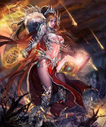 Фэнтези девушка