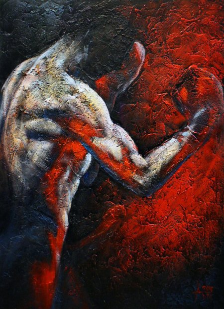 Злость живопись