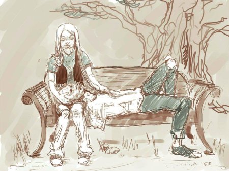 Дом в котором сфинкс и русалка