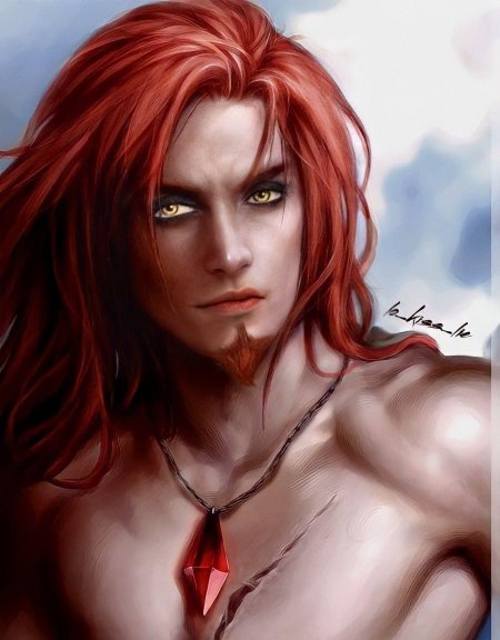 Мужчина с рыжими волосами