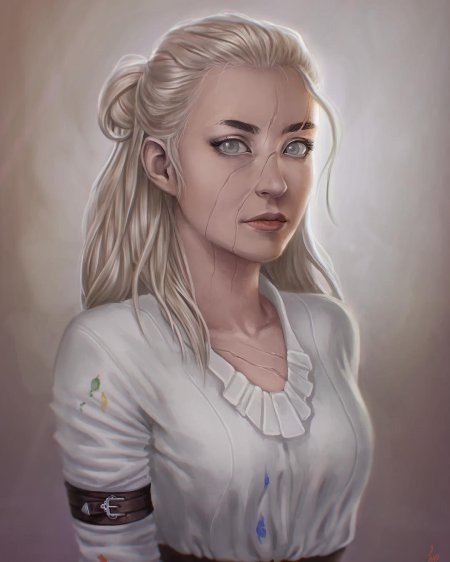 Девушка из фэнтези