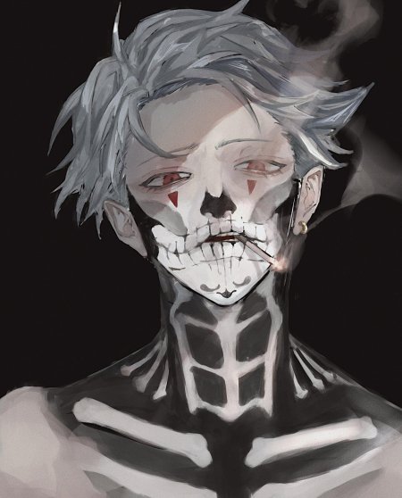 Аниме скелет