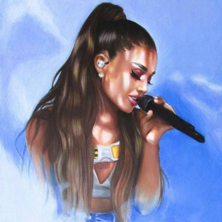 Ариана гранде мультяшная