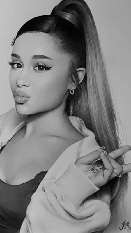 Ариана гранде портрет
