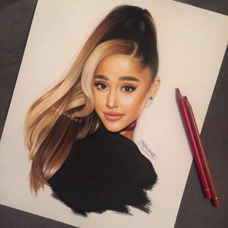 Ариана гранде портрет