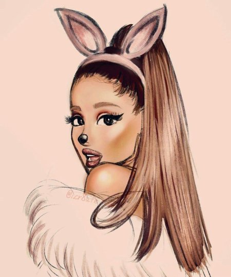 Ариана гранде фанарт