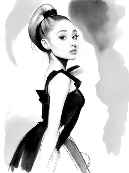 Ариана гранде портрет