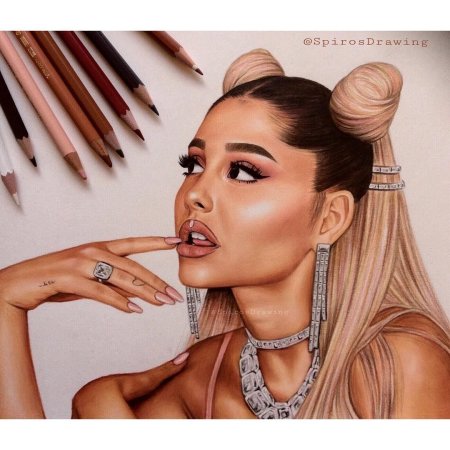 Ариана гранде портрет