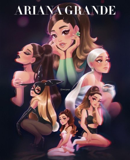 Ариана гранде плакат