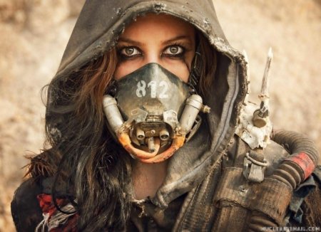 Девушка постапокалипсис арт