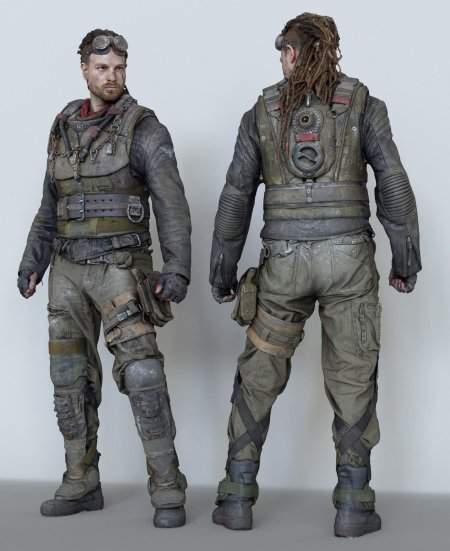 Постапокалиптическая одежда метро 2033