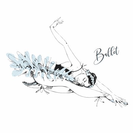 Рисунки балерин