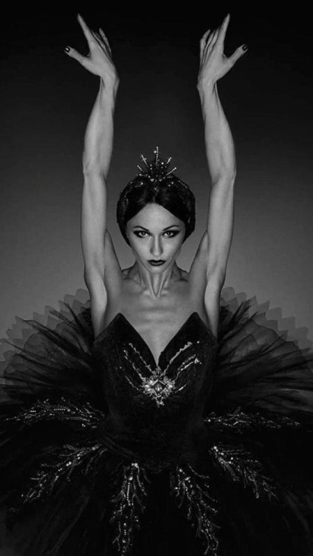 Балетная пачка черный лебедь