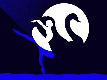 Балет лебединое озеро рисунок