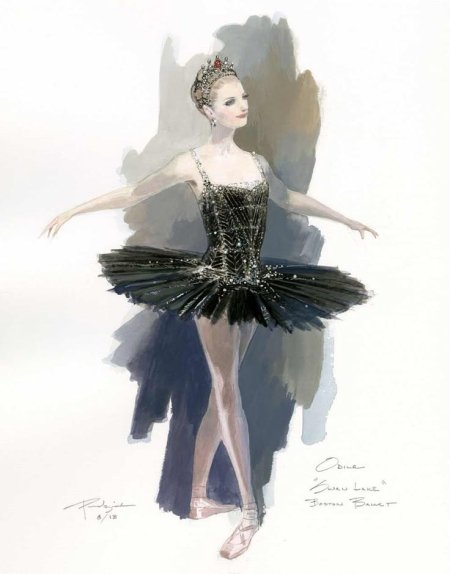 Балерина лебединое озеро